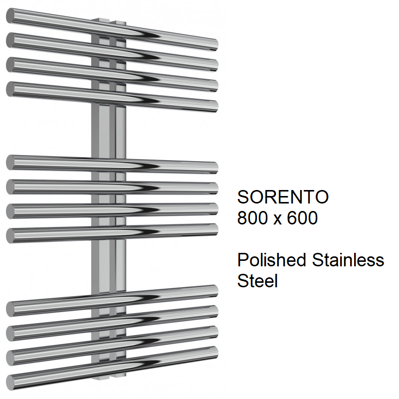Reina Sorento Stainless Steel Towel Rail - 1106 x 600